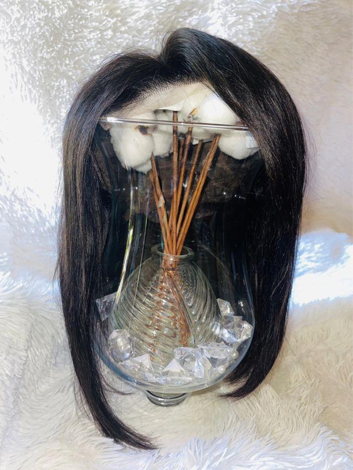 Perruque cheveux véritables - Wig avec lace - photo numéro 2