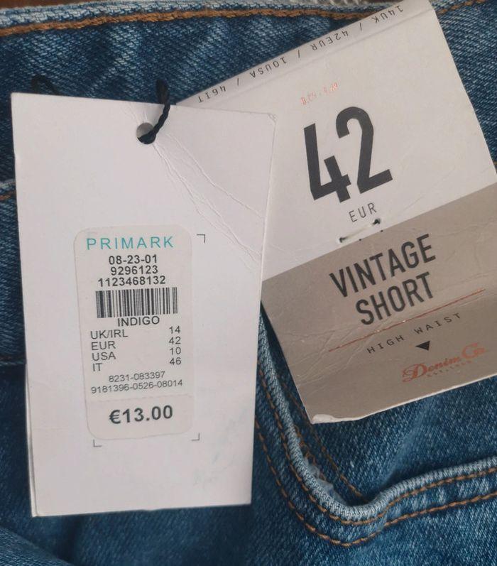 Short en denim bleu Primark - photo numéro 3