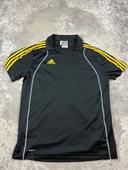 Maillot De Sport Adidas Vintage Y2k 2000's Black & Yellow