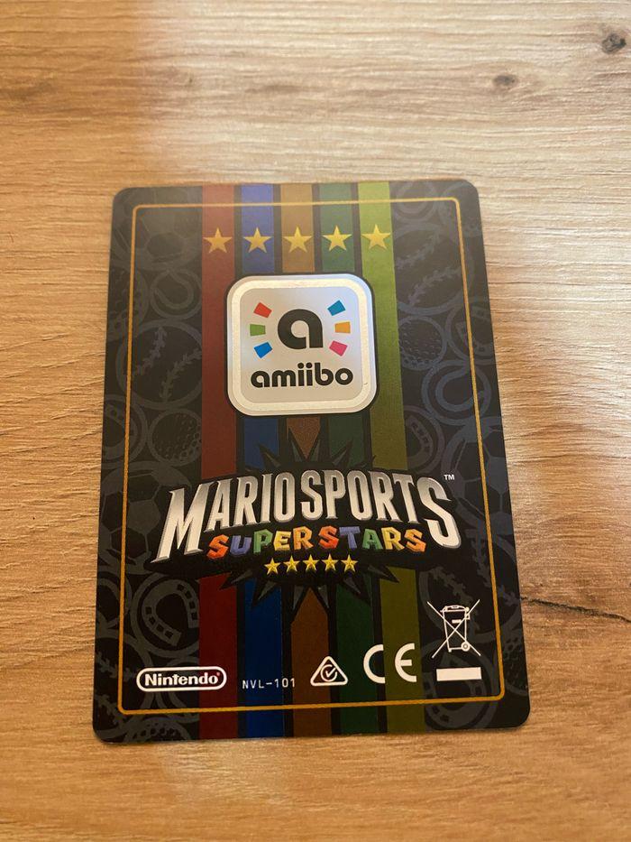 Carte amiibo Wario mario sports - photo numéro 2