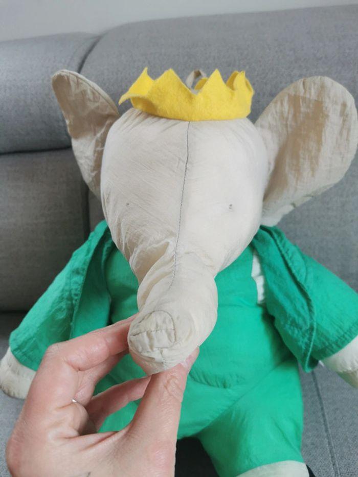 Babar vintage 48 cm  de 1993 jeu peluche - photo numéro 2