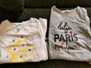 Lot 2 t shirts manche longue