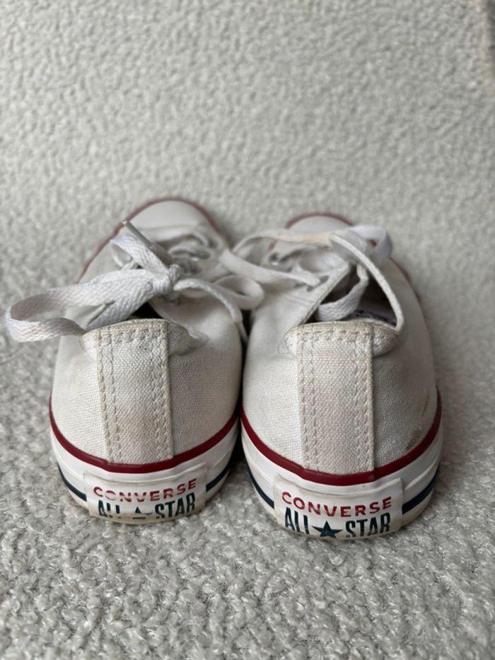 Converse basse blanche - photo numéro 12