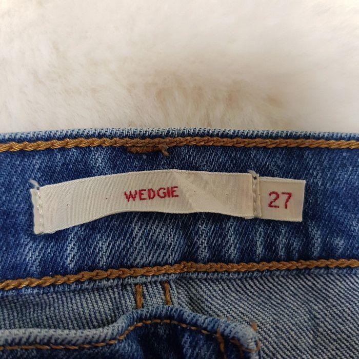 Jean Levi's Wedgie W27 Bleu - photo numéro 12