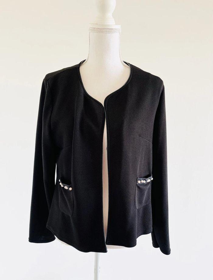 Veste type blazer noir d'une boutique indépendante - photo numéro 1