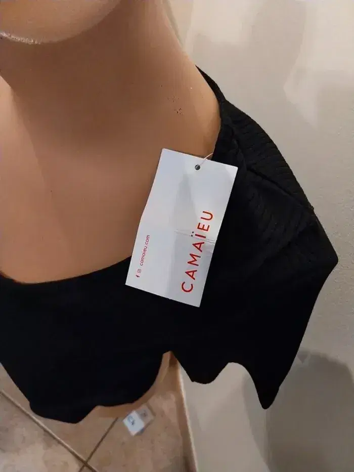 Gilet femme camaïeu taille M neuf - photo numéro 3