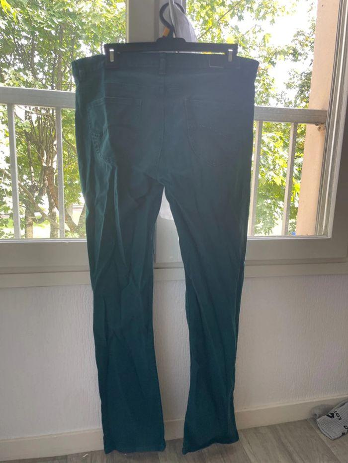 Jeans femme bleu vert taille 46 - photo numéro 2