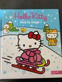 Livre hello Kitty vive la neige