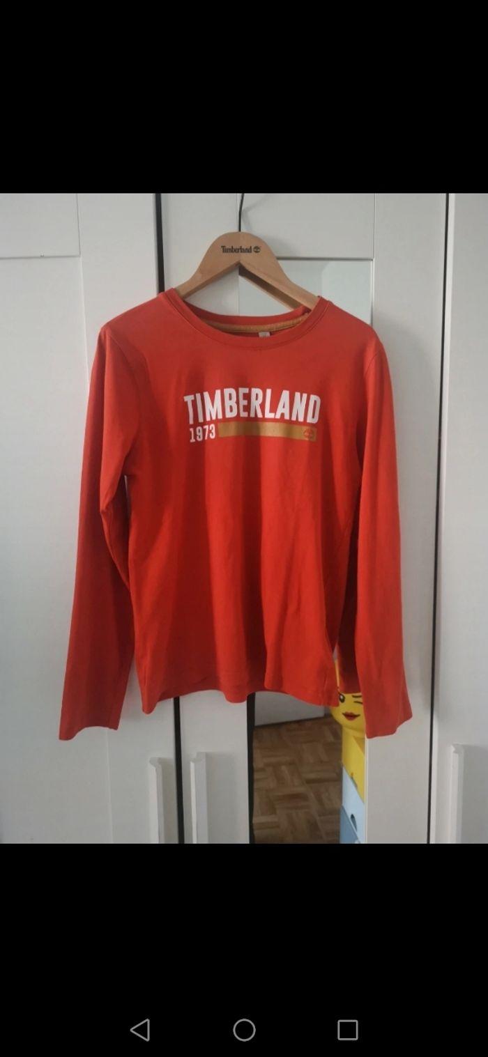 T-shirt manches longues Timberland - photo numéro 1