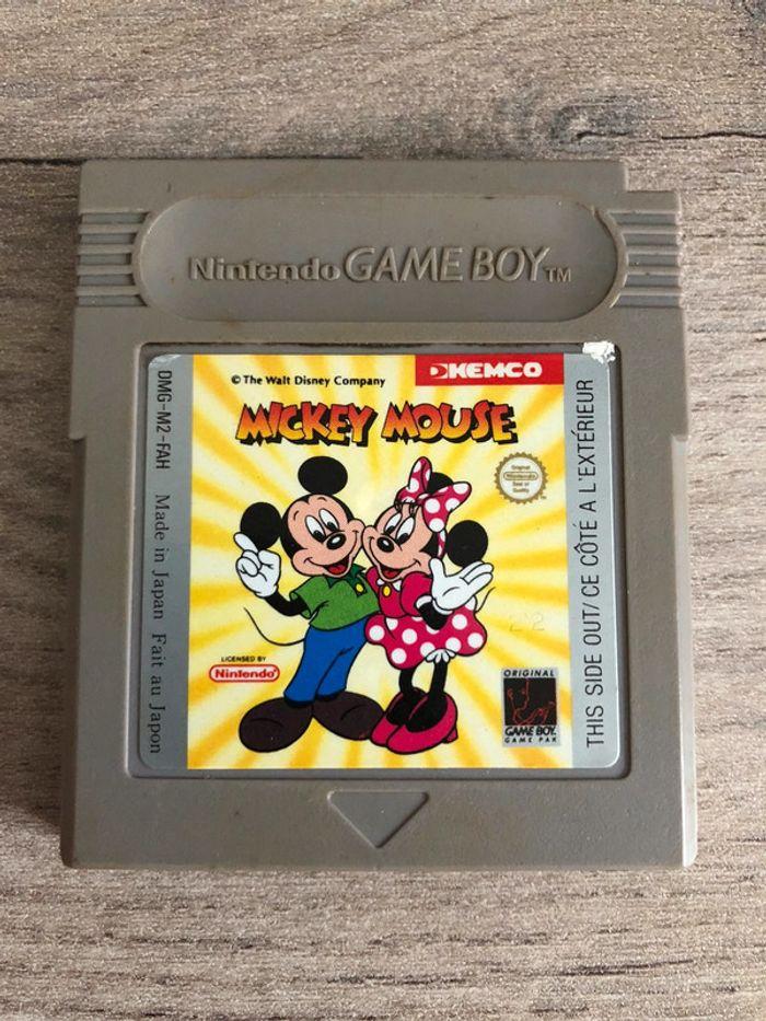 Jeux Nintendo Game boy Mickey - photo numéro 1