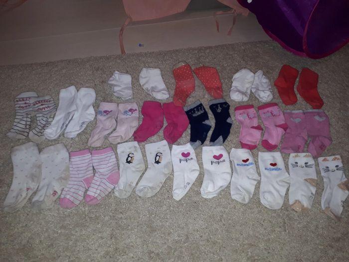 17 paires de chaussettes 23-26 - photo numéro 1