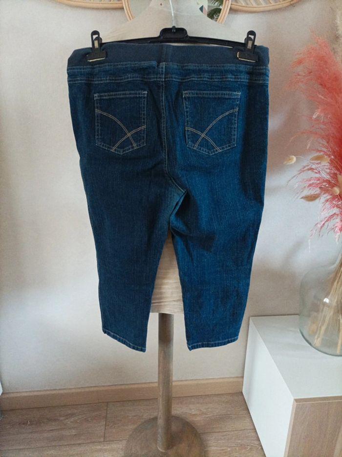 Pantacourt Jeans Damart T 44 - photo numéro 4