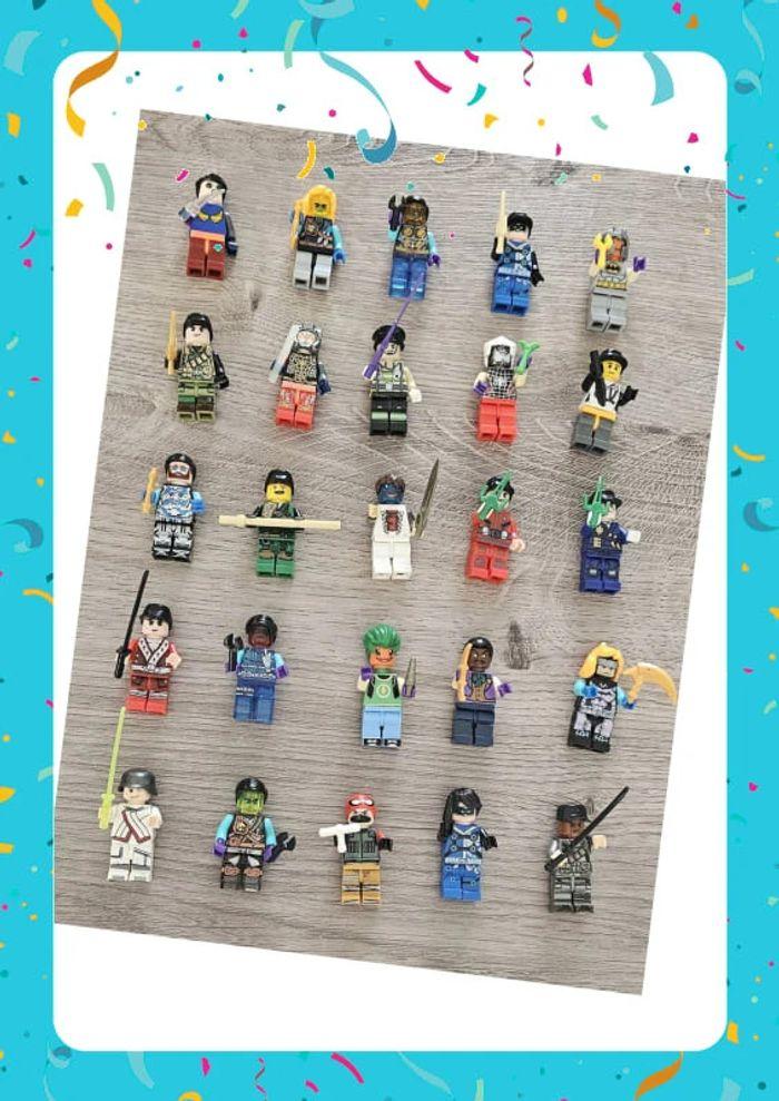 Lot de 25 minifigurines (compatible Lego) - photo numéro 1