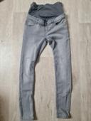 Jean super skinny - gris clair - kiabi - 36