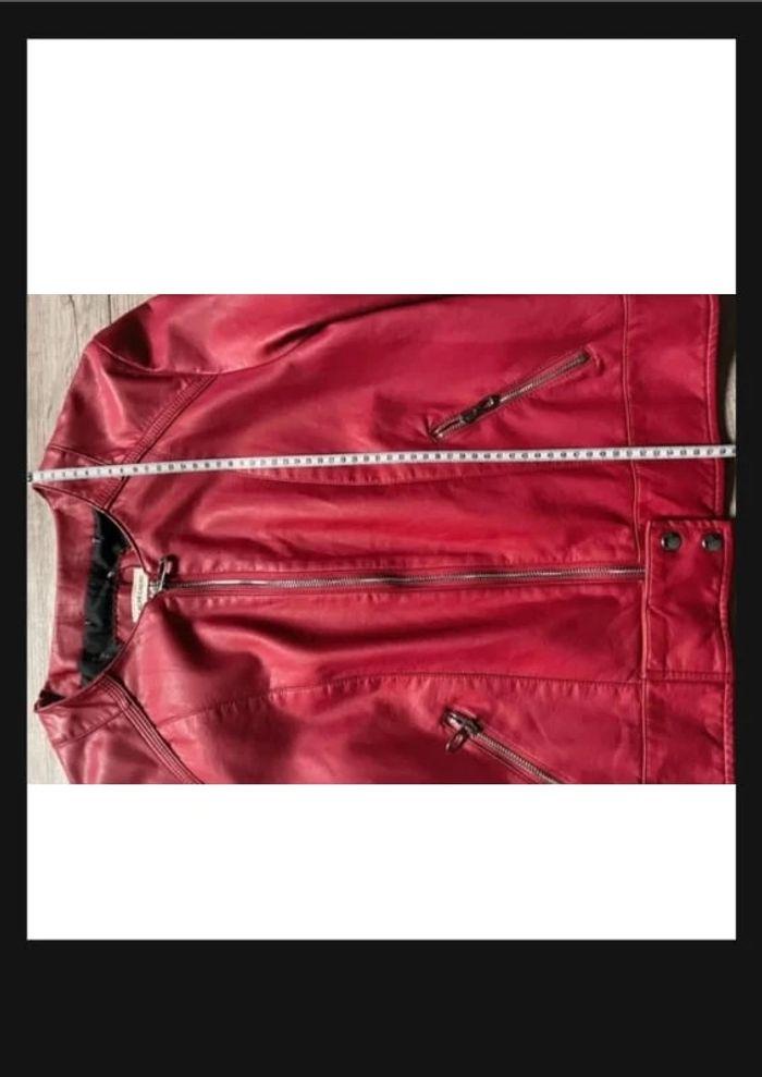 Veste cache cache rouge taille 44 - photo numéro 12