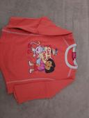 Pull orange Dora 5 ans