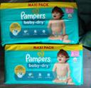 2 maxi couche pampers taille4