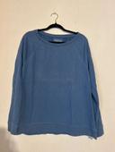 Sweat-shirt bleu