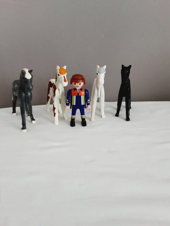 Playmobil lot de 5 figurines - photo numéro 1