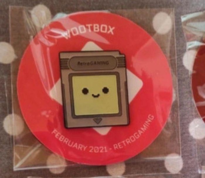 Pin's wootbox retrogaming