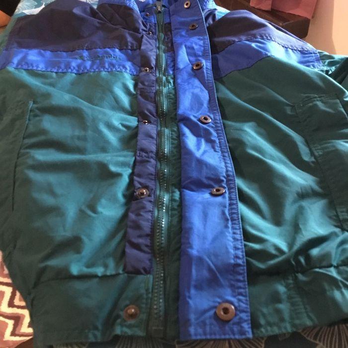 Blouson coupe-vent léger imperméable pour garçon Columbia vert foncé taille 14/16 ans 103 - photo numéro 7