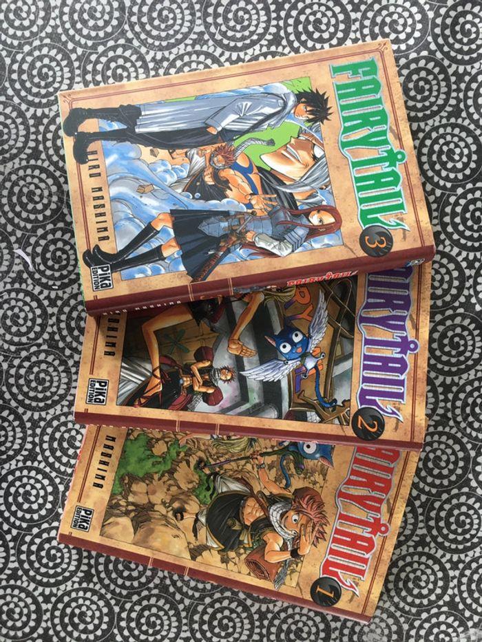 Manga fairytail Tomes 1-2-3 - photo numéro 1