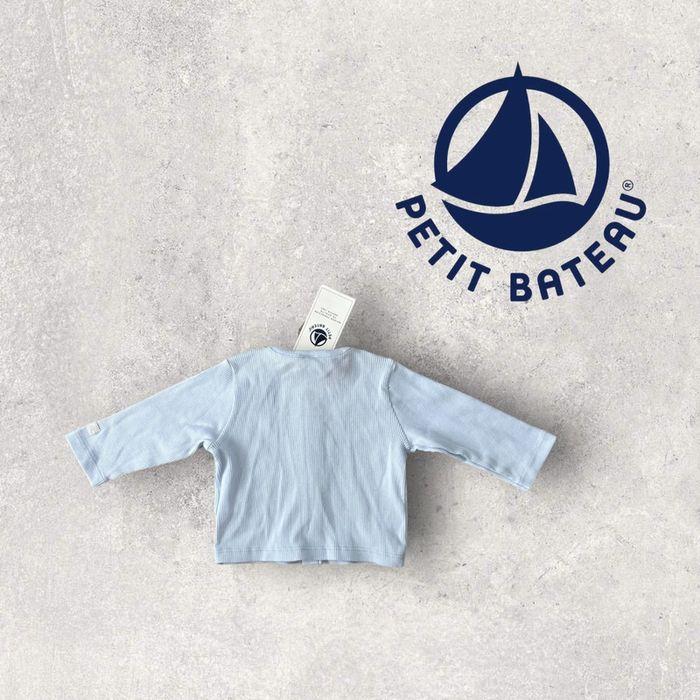 Petit gilet bébé - Petit Bateau - 3 mois. - photo numéro 2