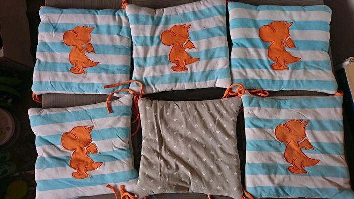 Lot de 6 coussins dragonneaux - photo numéro 1