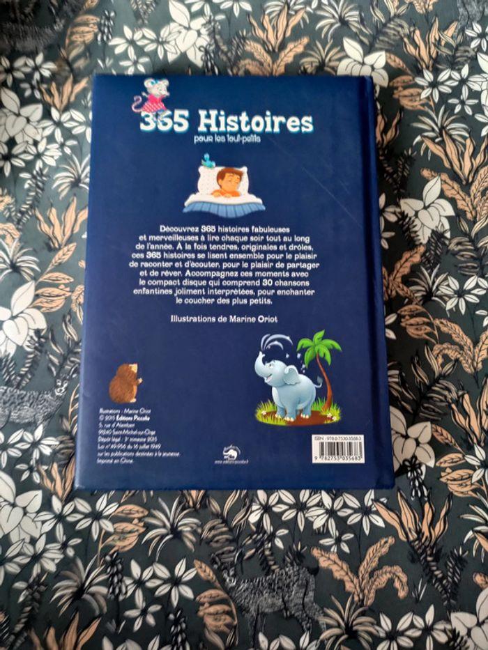 Livre 365 Histoires pour les tout-petits - photo numéro 2