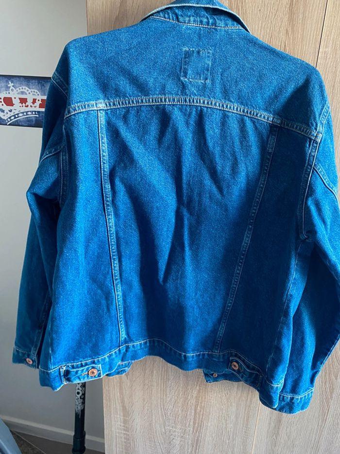 Veste en jean bleu denim ASOS Taille S - photo numéro 2