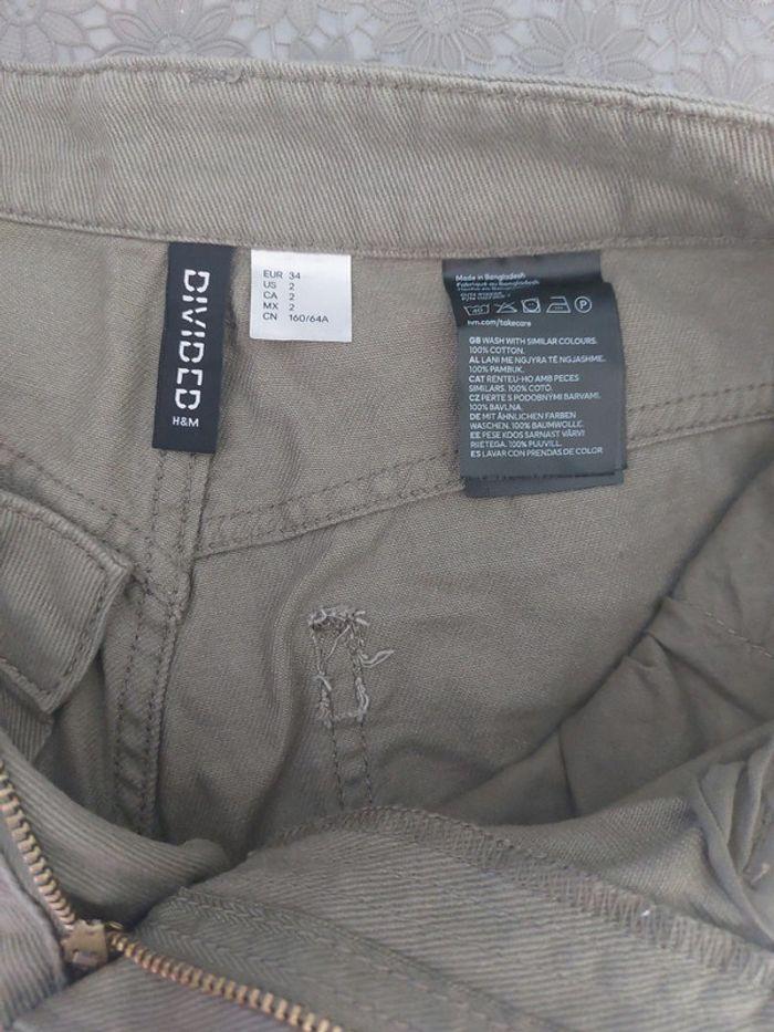 Pantalon cargo kaki - photo numéro 5