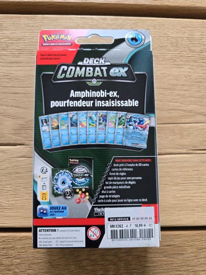 Pokémon deck Combat EX à thème NEUF - photo numéro 2