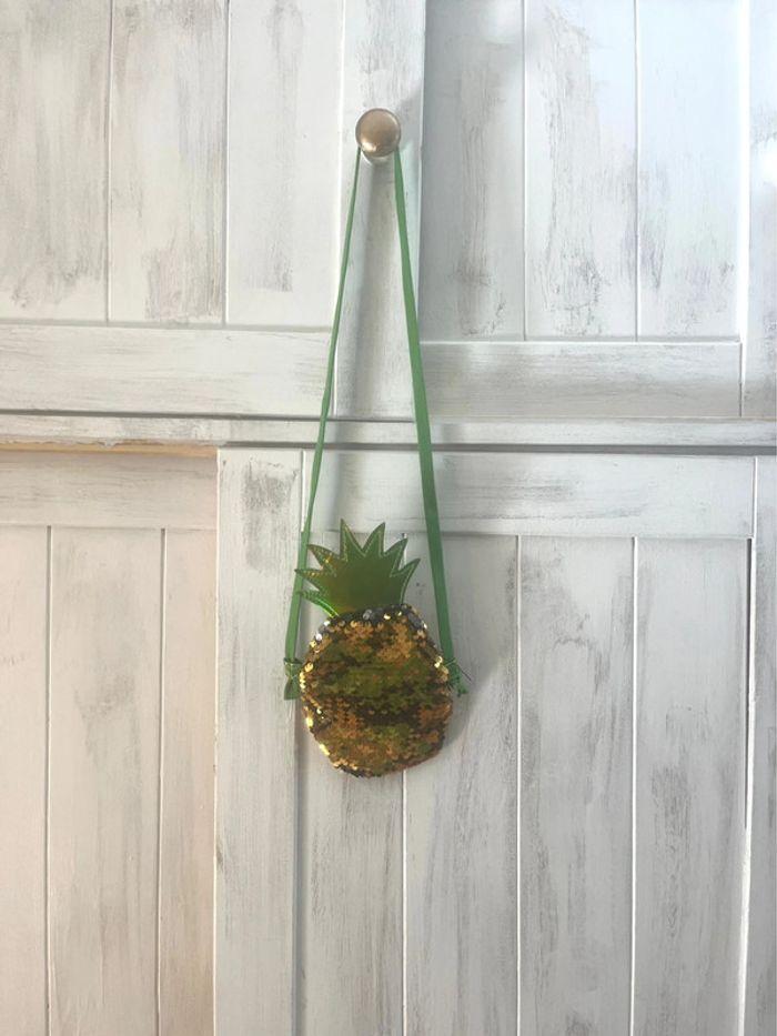 Sac à main réversible ananas - photo numéro 1