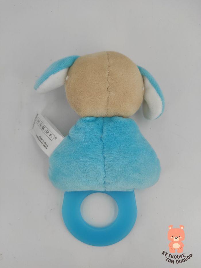 Anneau de dentition peluche Chien bleu Gipsy Neuf - photo numéro 2