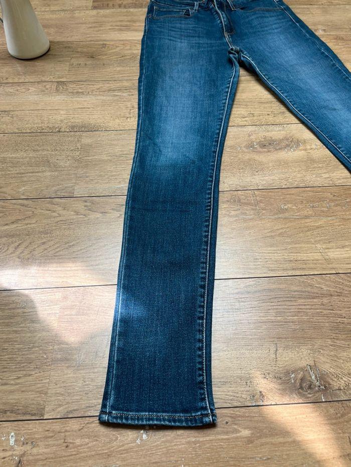 Jean slim Levis bleu foncé. Taille 36 taille haute 721 skinny - photo numéro 10