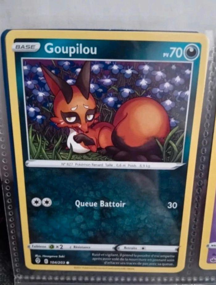 Carte Pokémon Goupilou Année 2021