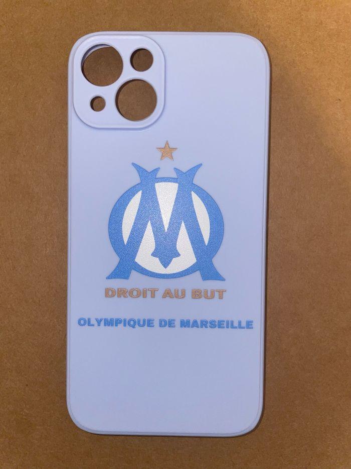 Coque iPhone 13 - Marseille 🔵⚪️- 4 coloris disponible - photo numéro 4