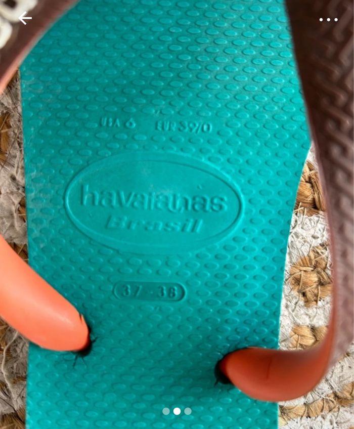 Tong Havaianas 39/40 - photo numéro 2