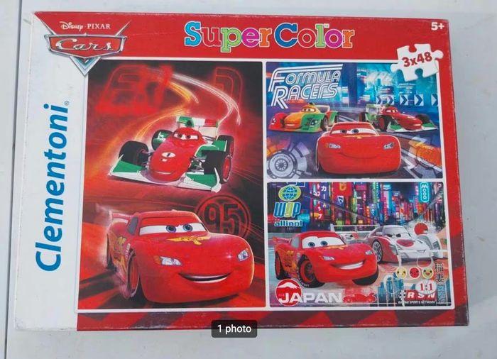 3 puzzles cars Disney