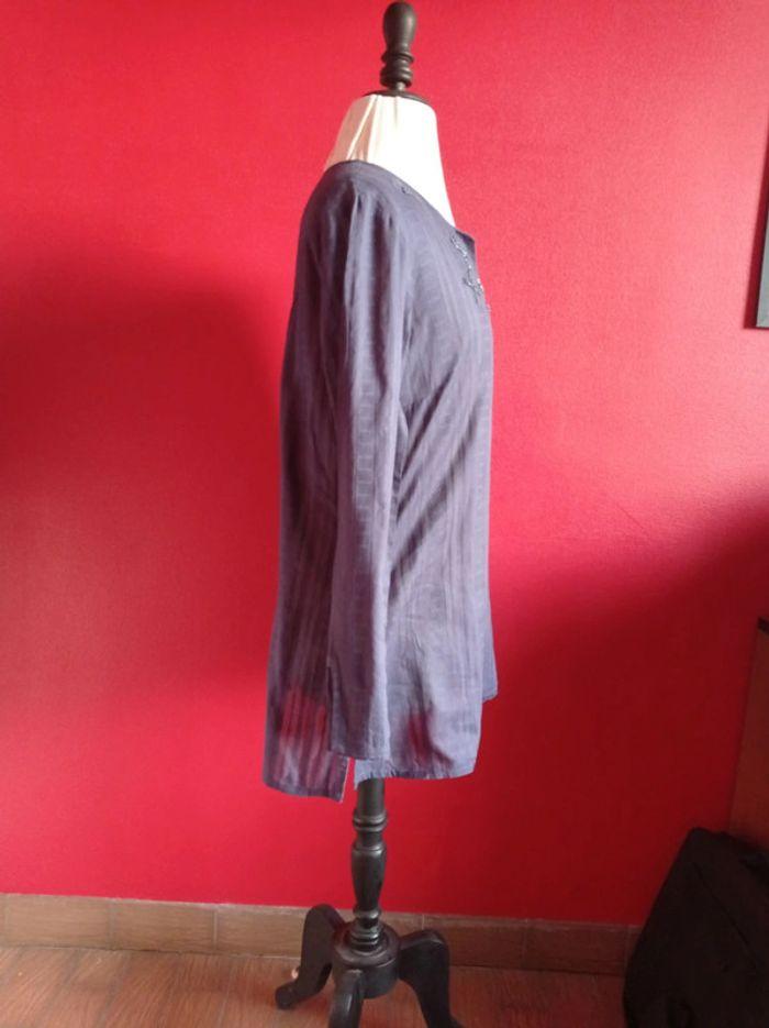 Blouse Bleue Taille 44 - photo numéro 5