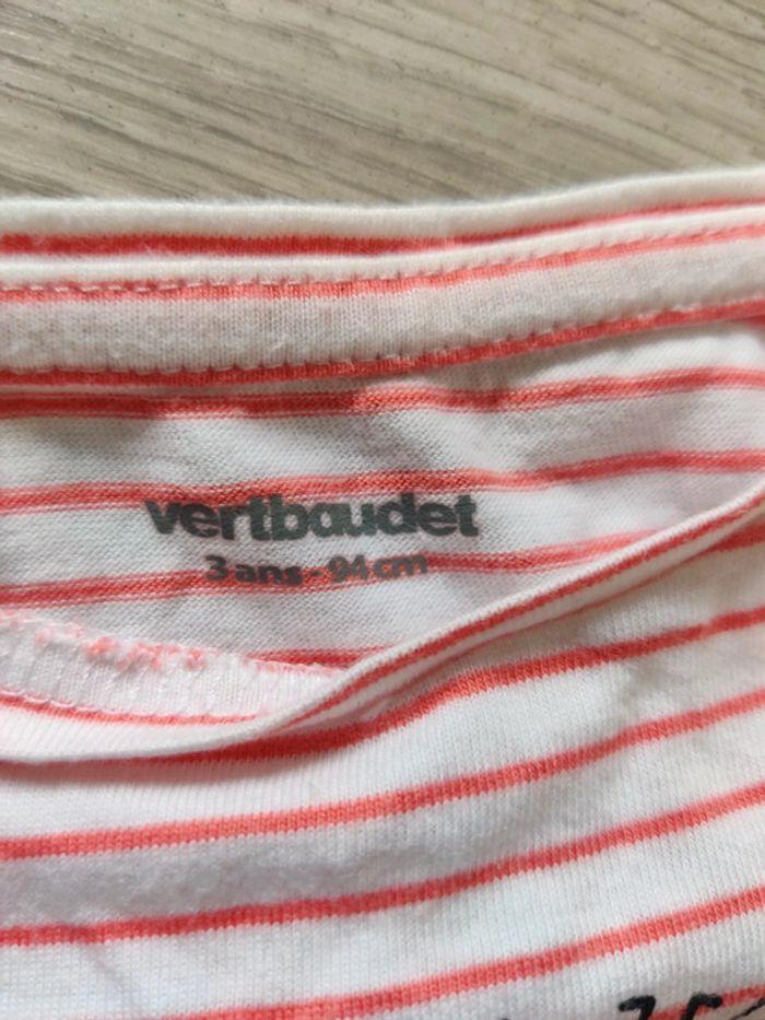 Tee-shirt Vertbaudet 3 ans - photo numéro 2