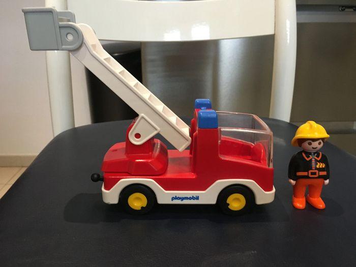 Camion de pompier et pompier 6967 Playmobil 1.2.3 - photo numéro 6