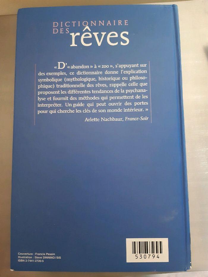 Dictionnaire des reves - photo numéro 2