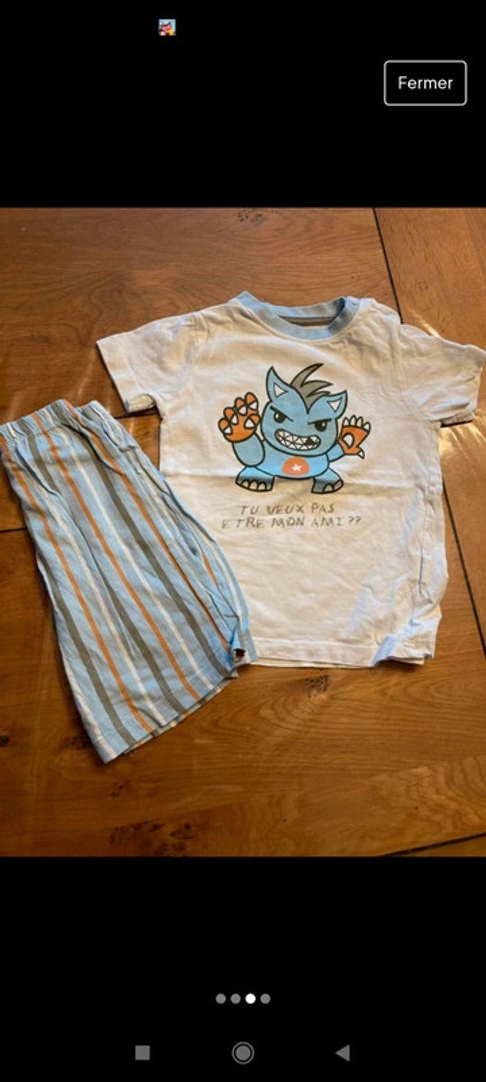 Lot 3 pyjamas short 3 ans - photo numéro 3