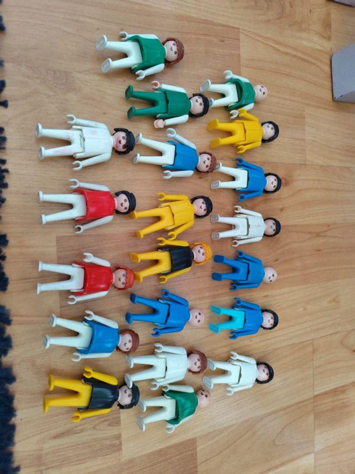 Lot personnages playmobil vintage - photo numéro 1