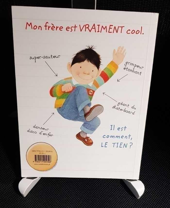 Mon frère (lutin poche) -  Anthony Browne - Kaléidoscope - photo numéro 2