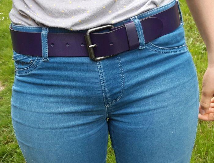 Ceinture pepe jeans violet cuir - photo numéro 16