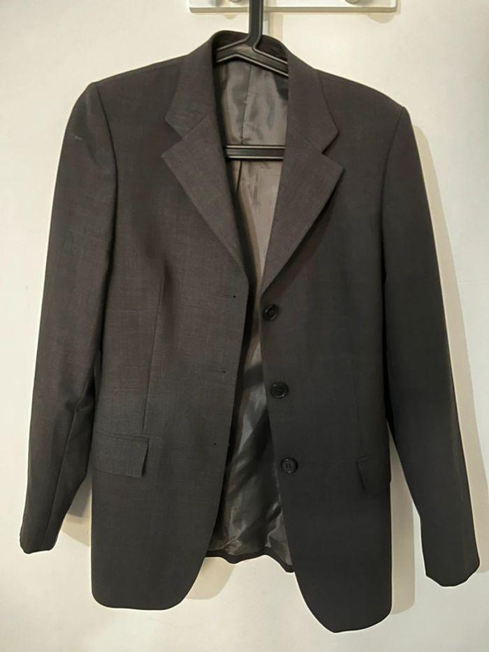 Blazer cintré gris