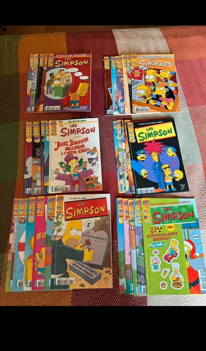 Rare Lot Comics Simpsons, Batman, Hulk, Beavis and Butt-Head, Promo Cards Vintage - photo numéro 1