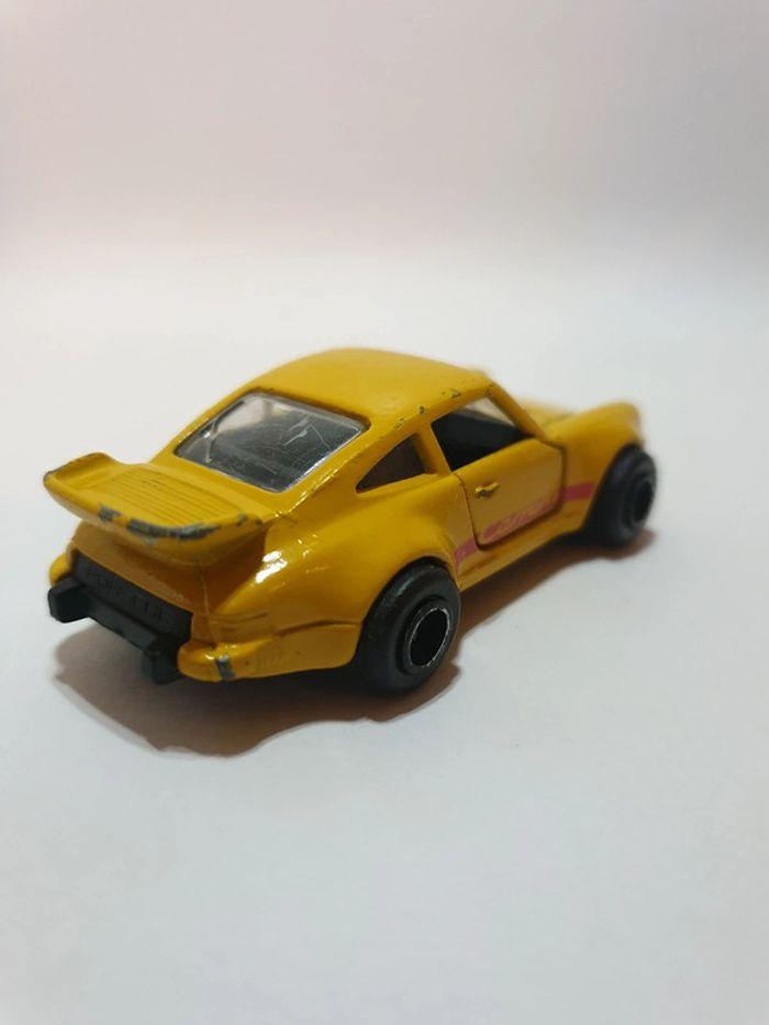 Majorette 209, Porsche 911 Turbo, 1/57, Jaune - photo numéro 7